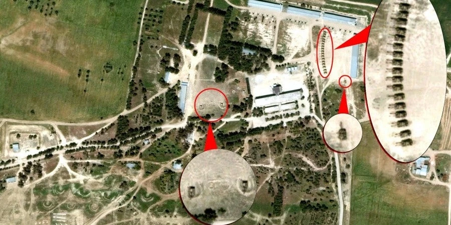 Οι Τούρκοι ενισχύουν και τα Κατοχικά Στρατεύματα στη Κύπρο – Δορυφορική φωτογραφία από το στρατόπεδο του κατεχόμενου Αγίου Βασιλείου